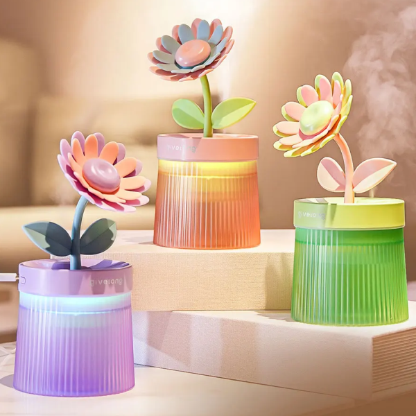 Aesthetic Flower Humidifier | Aesthetic Room Decor