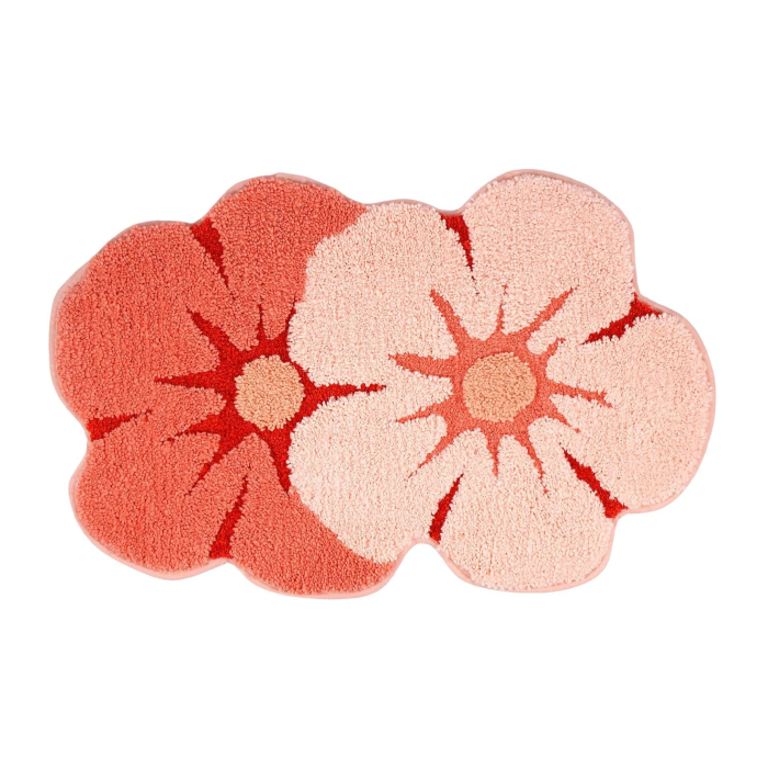 Retro Flowers Rug | Aesthetic Room Decor