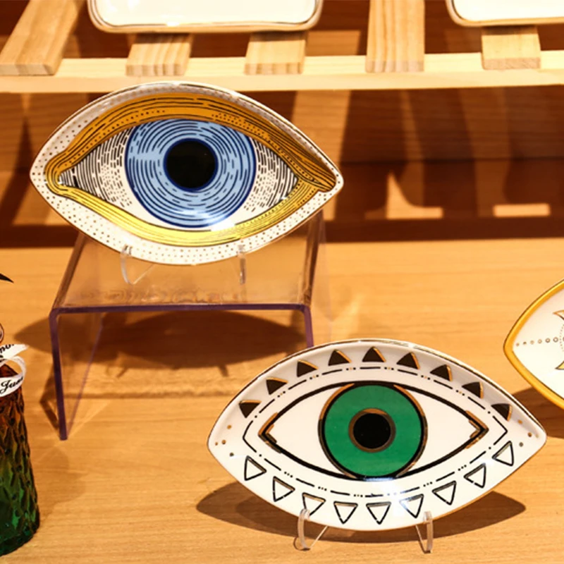 Evil Eye Jewelry Tray | Aesthetic Room Decor