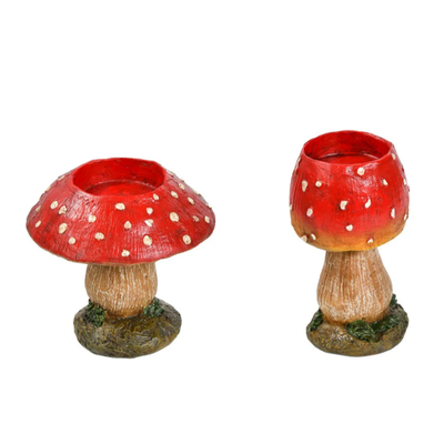 Mushroom Candle Holders | Aesthetic Room Decor