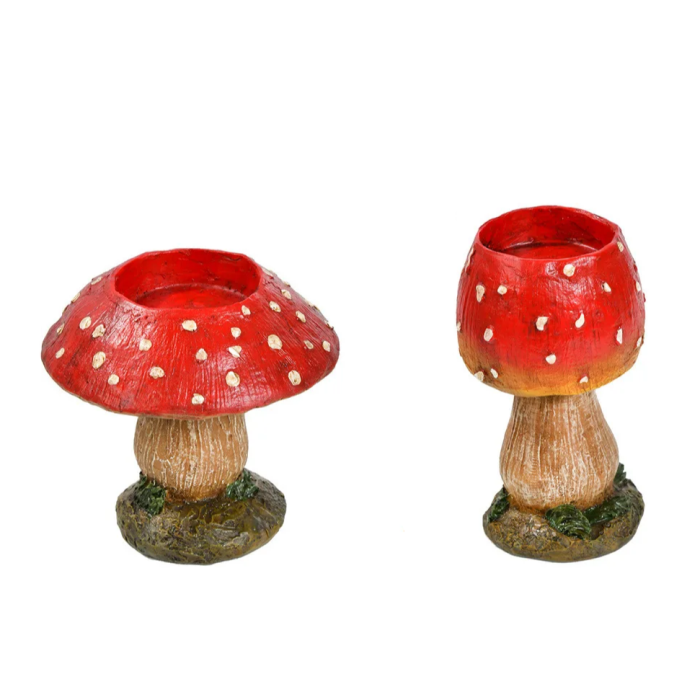 Mushroom Candle Holders | Aesthetic Room Decor