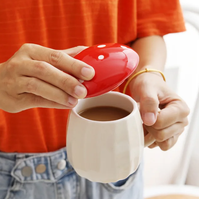 Aesthetic Mushroom Mug | Aesthetic Room Decor