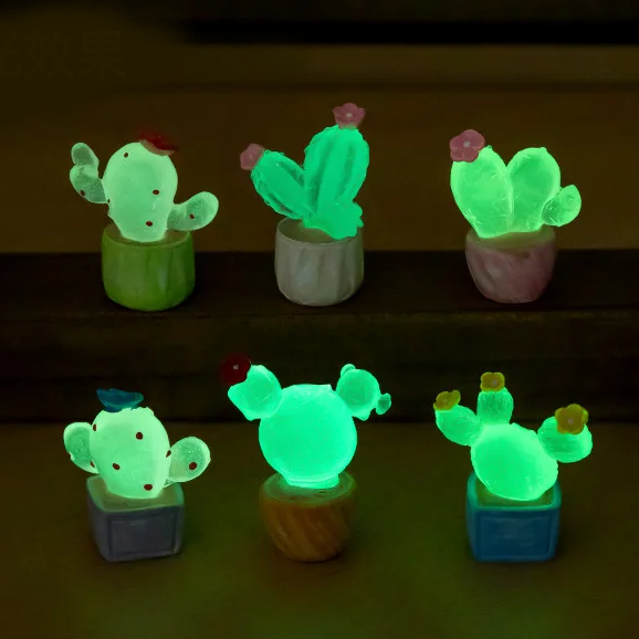 Fairy Garden Glowing Succulents | Aesthetic Room Decor