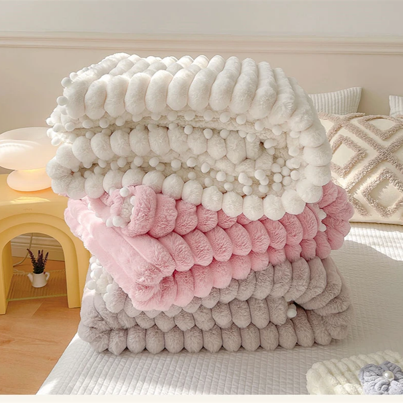 Cozy Fluffy Blanket | Aesthetic Room Decor