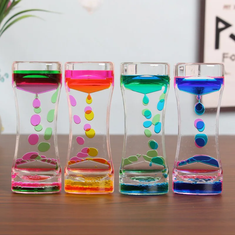 Liquid Bubble Hourglass | Aesthetic Room Decor