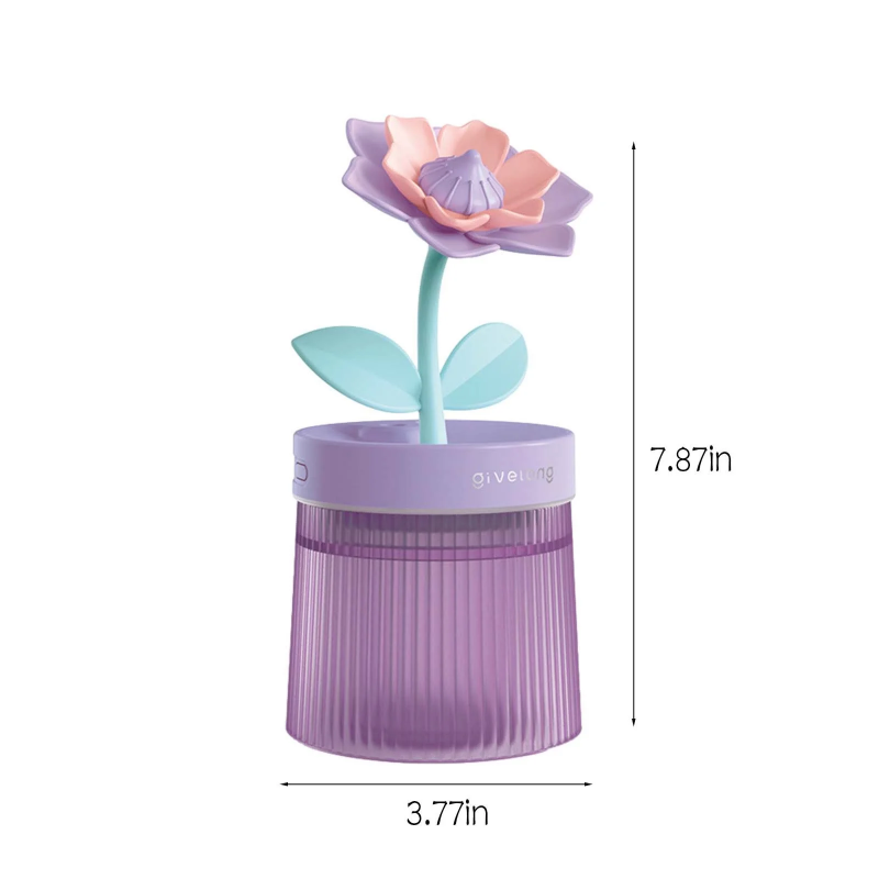 Aesthetic Flower Humidifier | Aesthetic Room Decor