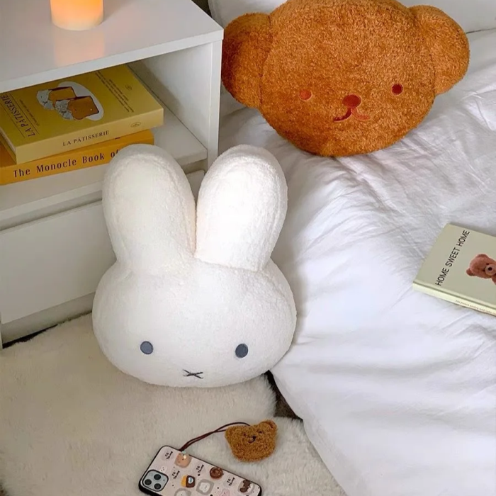 Bunny Plush Cushion | Aesthetic Room Decor