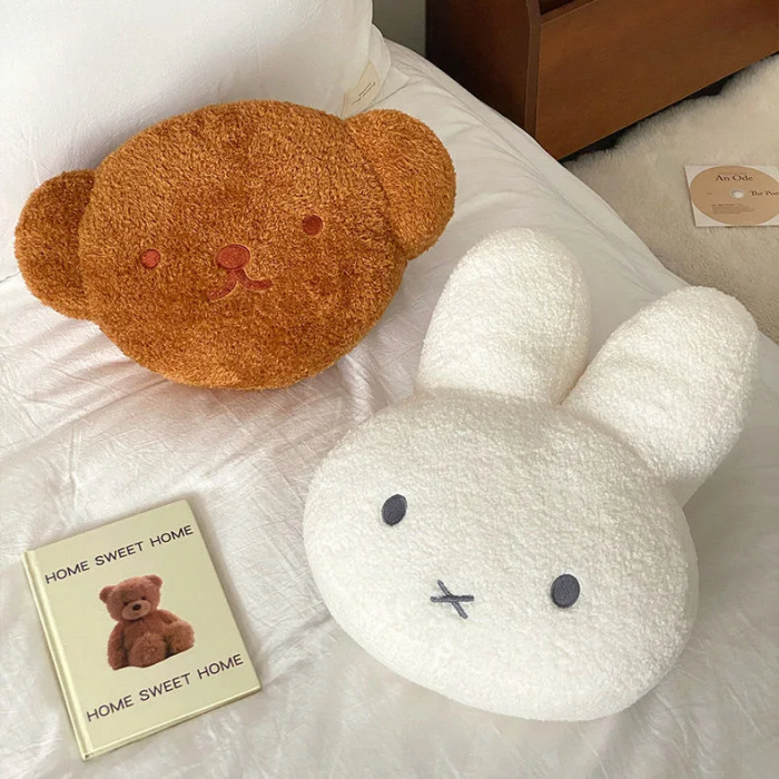 Bunny Plush Cushion | Aesthetic Room Decor