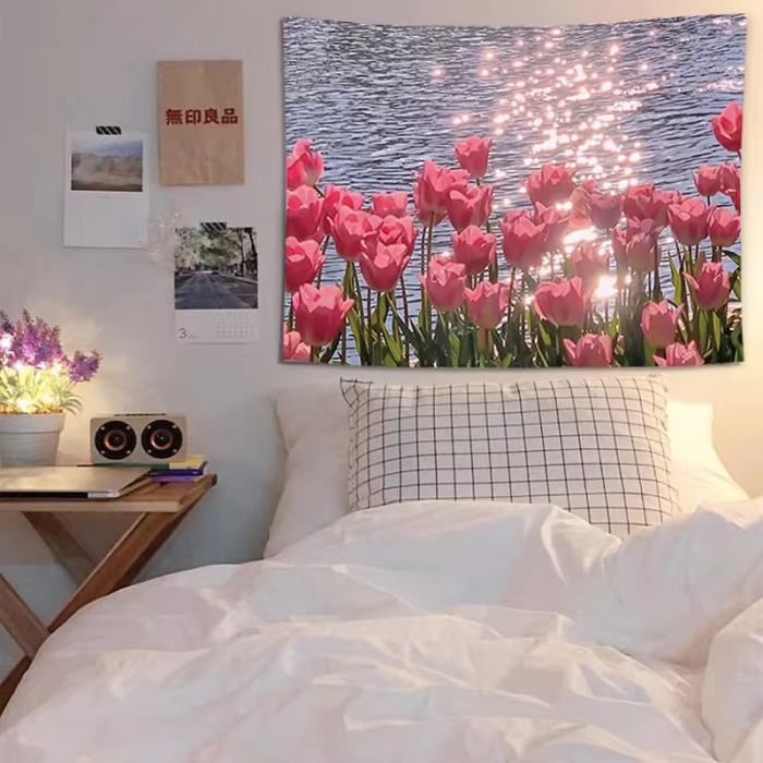 Summer View Tapestry | Aesthetic Room Decor