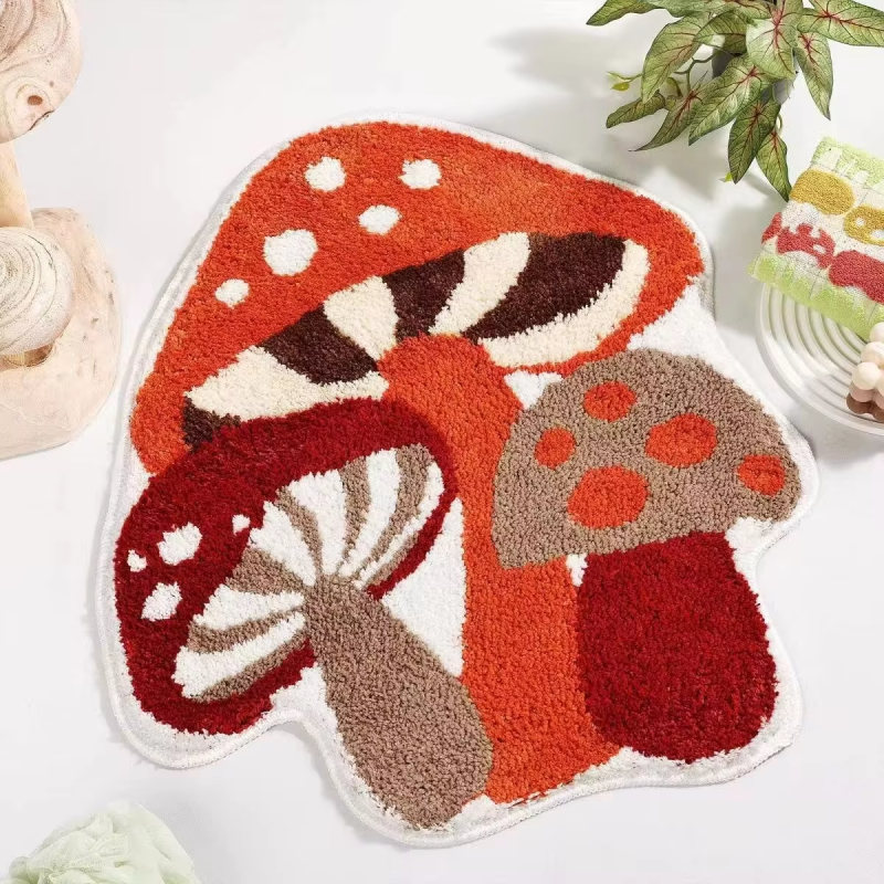 Poisonous Mushroom Rug | Aesthetic Room Decor