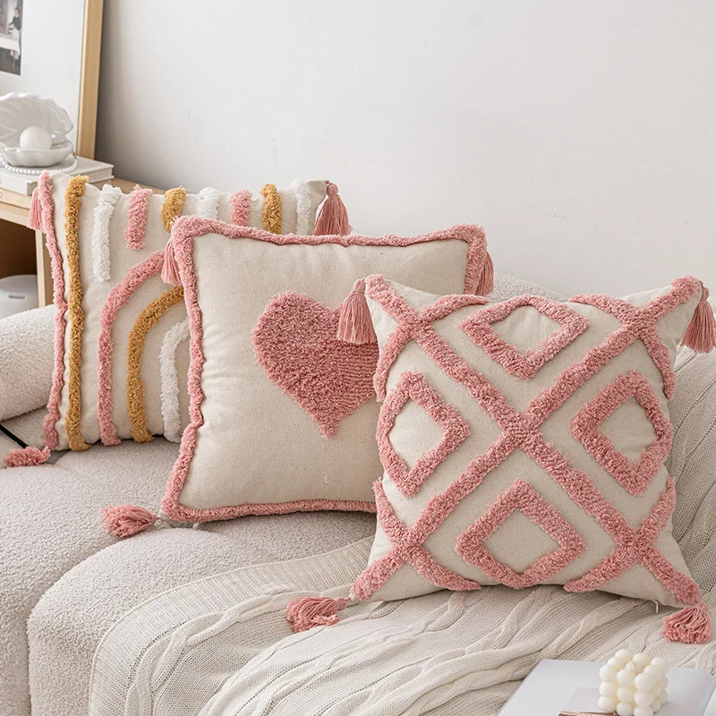 Preppy Pillow Cover | Aesthetic Room Decor