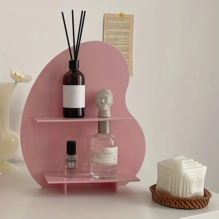 Makeup Storage Display Shelf | Aesthetic Room Decor