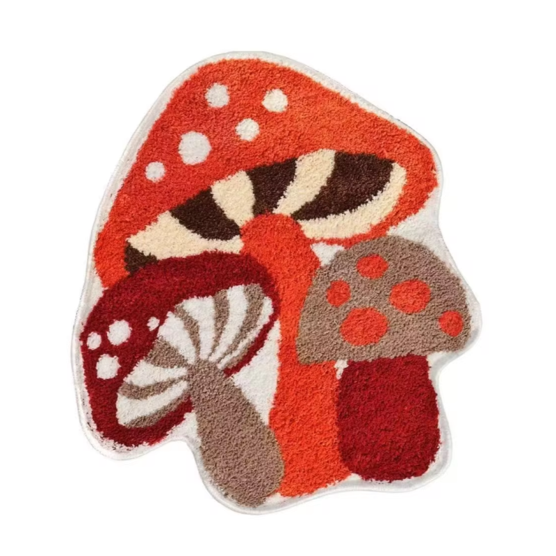 Poisonous Mushroom Rug | Aesthetic Room Decor