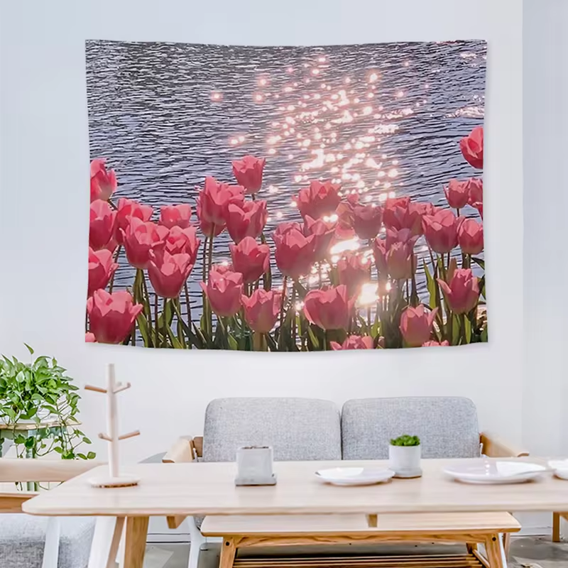 Summer View Tapestry | Aesthetic Room Decor