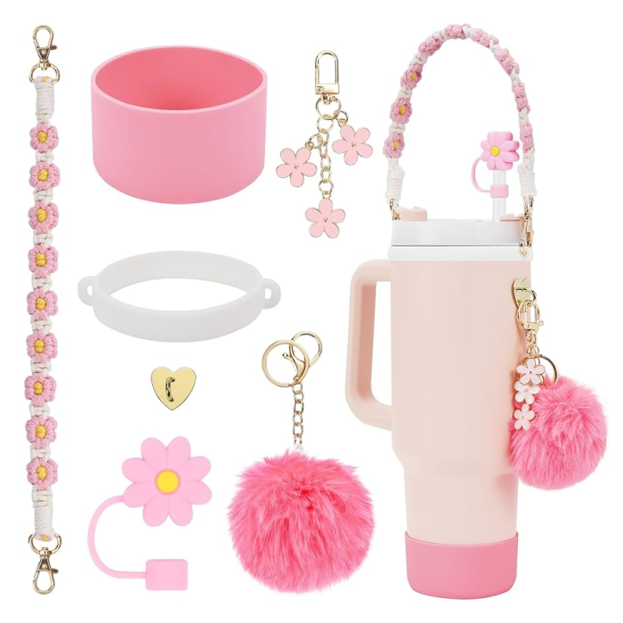 Preppy Water Bottle | Aesthetic Accessories