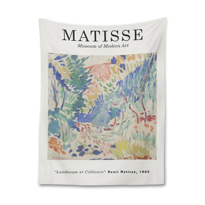 Matisse Art Tapestry | Aesthetic Room Decor