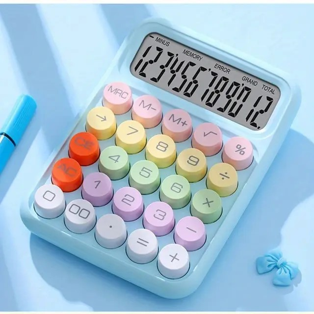 Preppy Calculator | Aesthetic Desktop Accessories