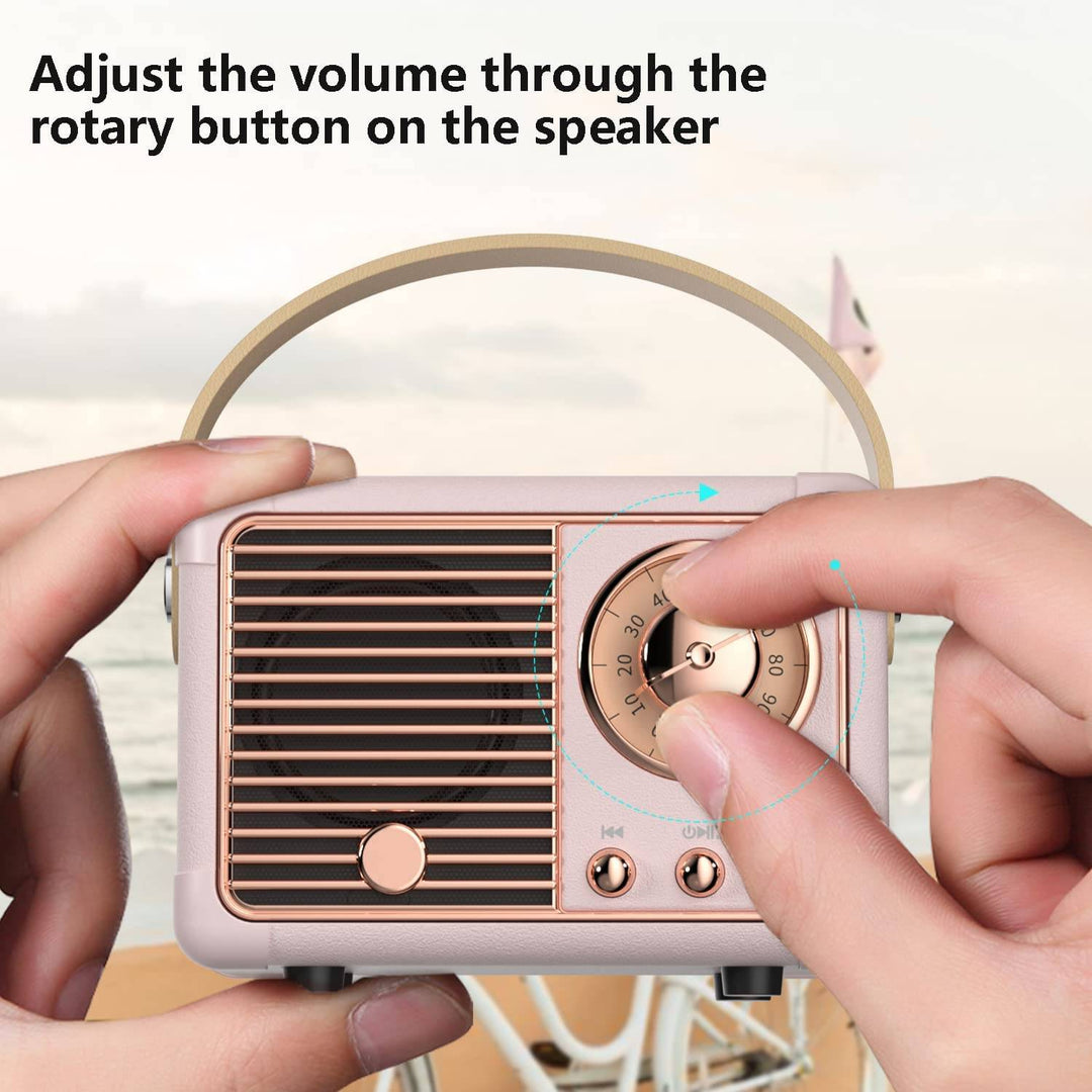 Retro mini fashion bluetooth speaker